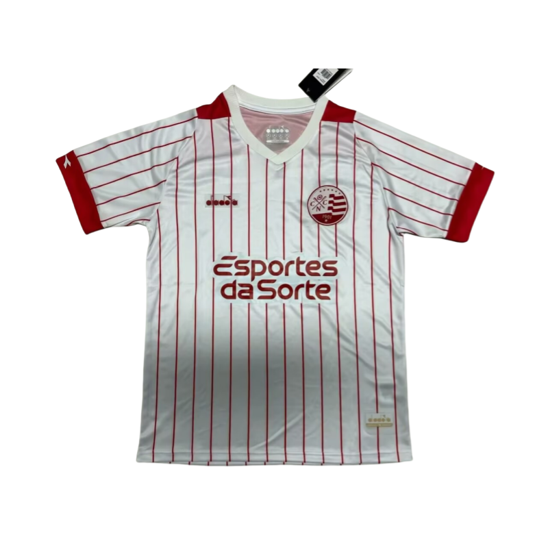 2025-26 Mens Clube Nautico away white soccer jersey