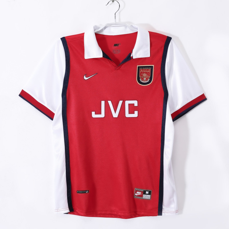 Retro Arsenal Home  Jersey Mens 1998/1999