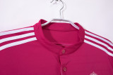 2014-15Mens Retro Real Madrid Rose Red away Jersey