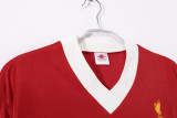 1978-79 Mens  Liverpool red  Retro Home soccer  Jersey
