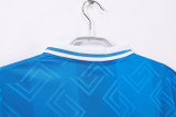 1993-94 Mens  Napoli  Retro home  blue Soccer Jersey