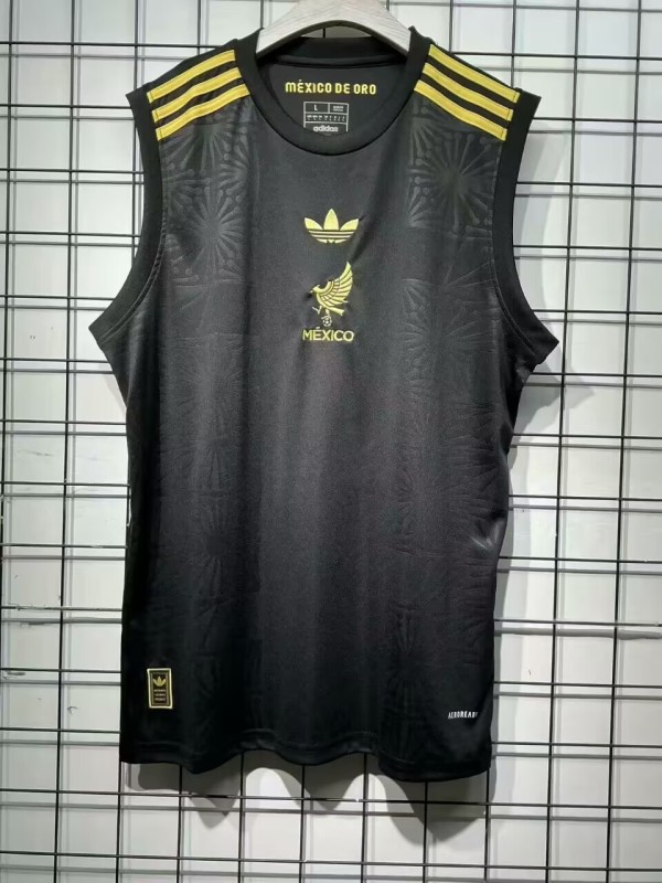 2025-26Mens  Mexico Green black  Vest  training jersey