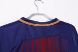 2017-18 Mens Barcelona Home Retro Long Sleeve Soccer Jersey