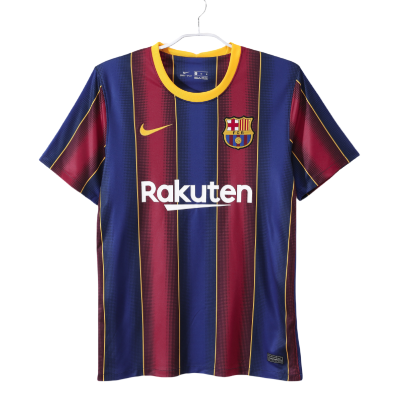 2020-21  Mens Barcelona  Home Retro Soccer Jersey