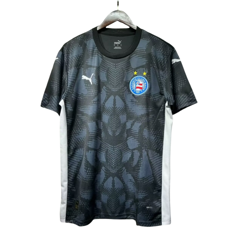 2025-26 Mens BaHia black GoalKeeper Soccer Jersey