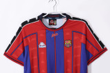 1997-1998 Mens  Barcelona Home Retro Jersey