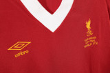 1978-79 Mens  Liverpool red  Retro Home soccer  Jersey