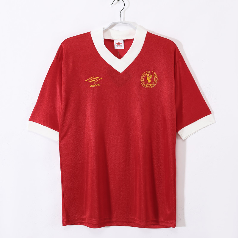 1976-77 Mens  Liverpool red  Retro Home soccer  Jersey