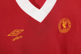 1976-77 Mens  Liverpool red  Retro Home soccer  Jersey