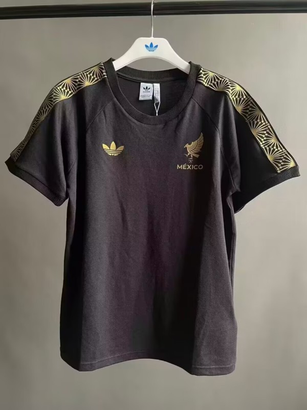 2025-26  Mens Mexico black training suit jersey