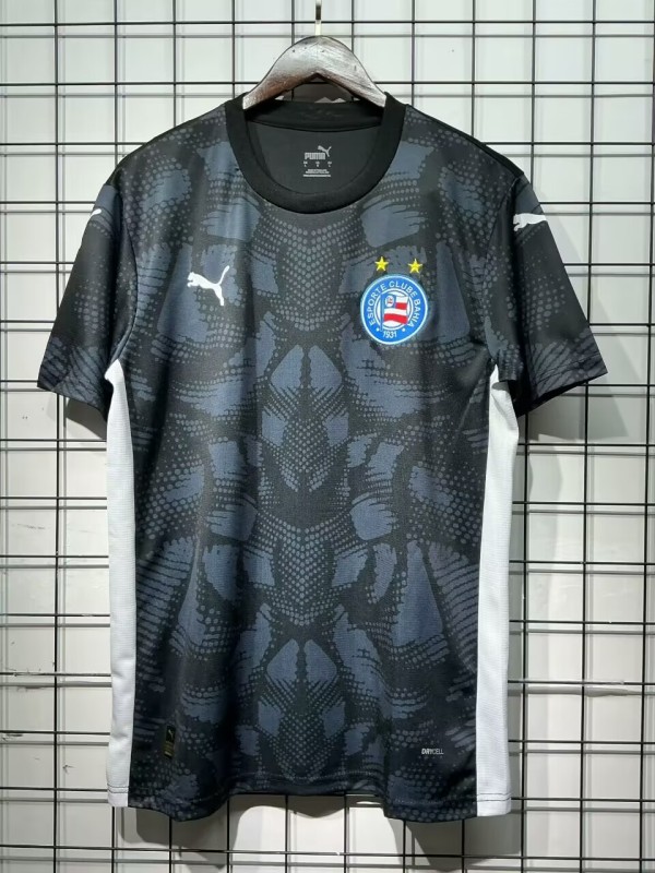 2025-26 Mens BaHia black GoalKeeper Soccer Jersey