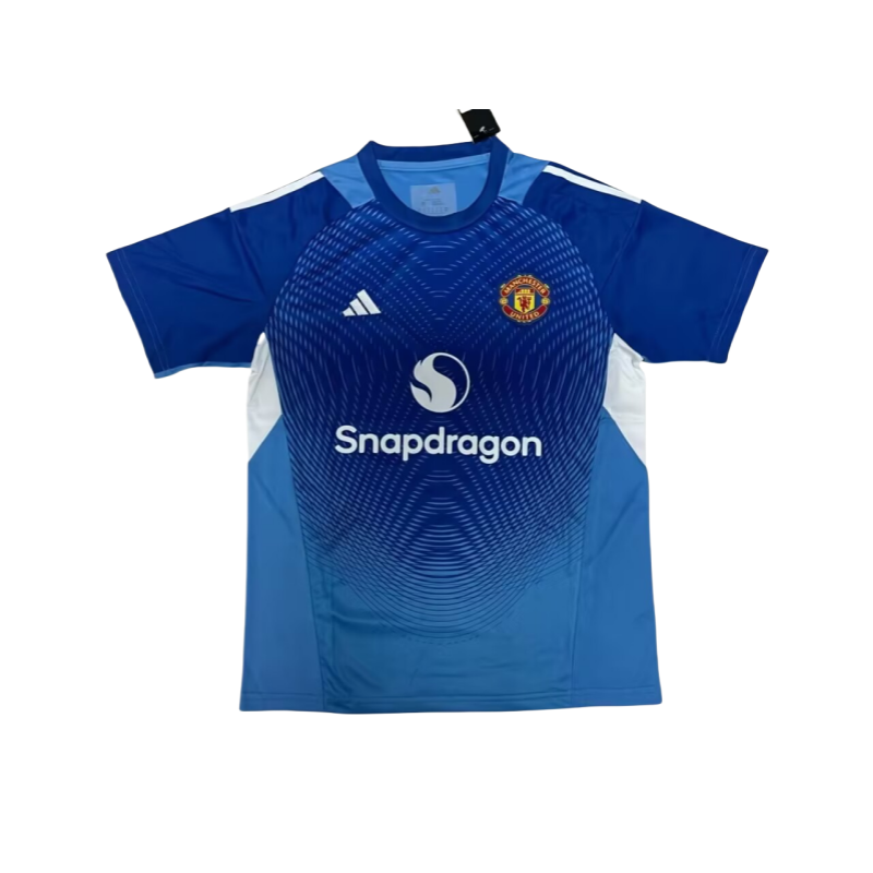 2025-26  Mens Manchester United  goalkeeper blue Soccer Jersey