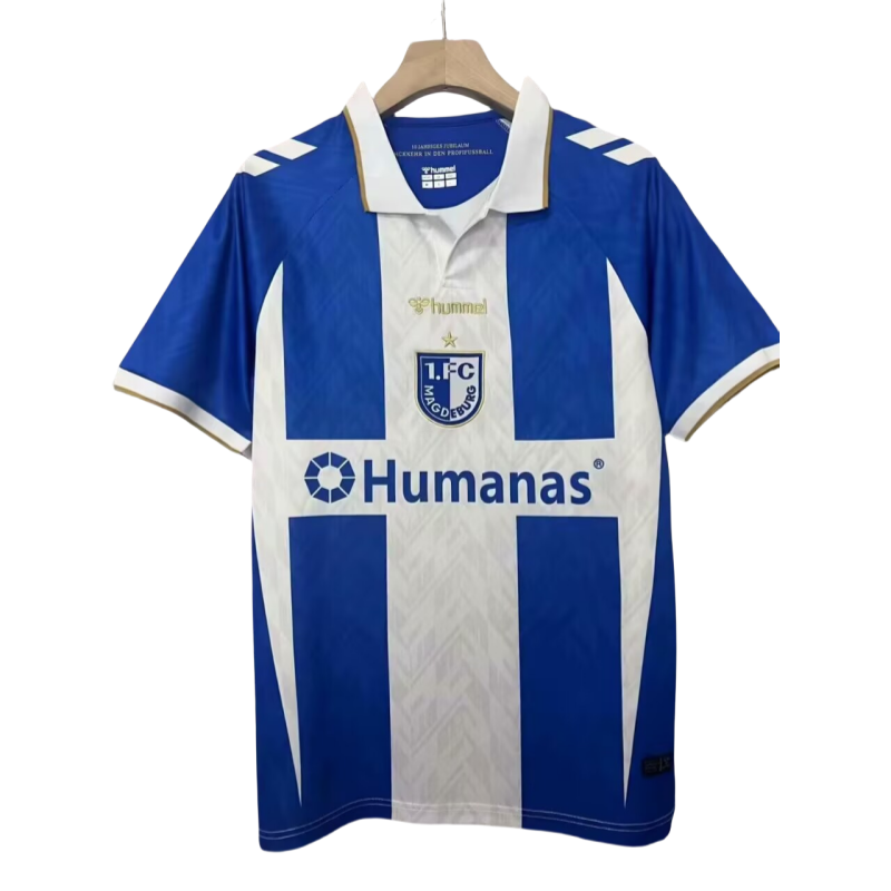 2025-26 Mens  FC Magdeburg 10th Anniversary Edition  soccer jersey