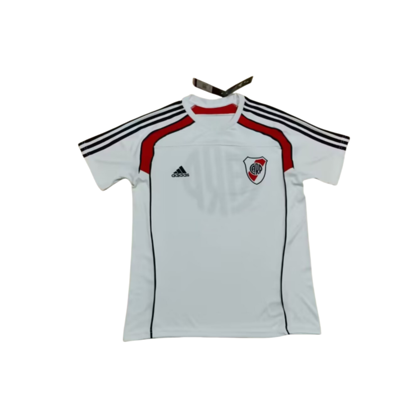 2025-26  Mens River white Training clothes Soccer Jersey