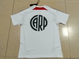 2025-26  Mens River white Training clothes Soccer Jersey