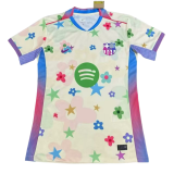 2025-26 Mens  Barcelona Patterned golf  Soccer jersey