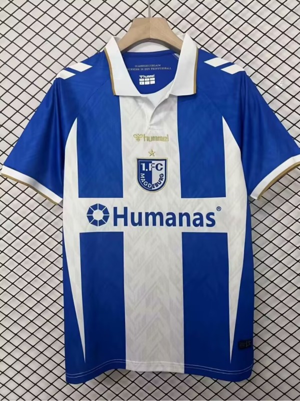 2025-26 Mens  FC Magdeburg 10th Anniversary Edition  soccer jersey
