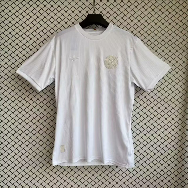 2025-26 Mens Germany white 125th Anniversary Edition soccer  jersey