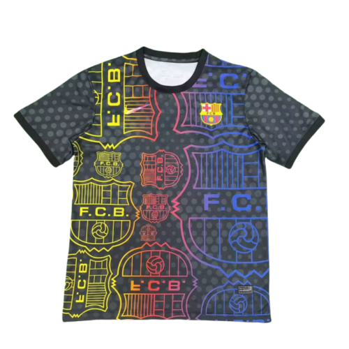 2025-26 Mens Barcelona black  Special Edition  soccer Jersey
