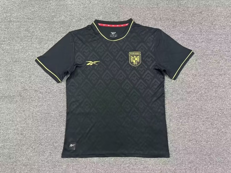 2025-26 Mens Panama Third away black  Soccer Jerseys  Fans Version