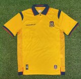 2025-26 Mens Ecuador 100th anniversary commemoration yellow  away Soccer Jersey