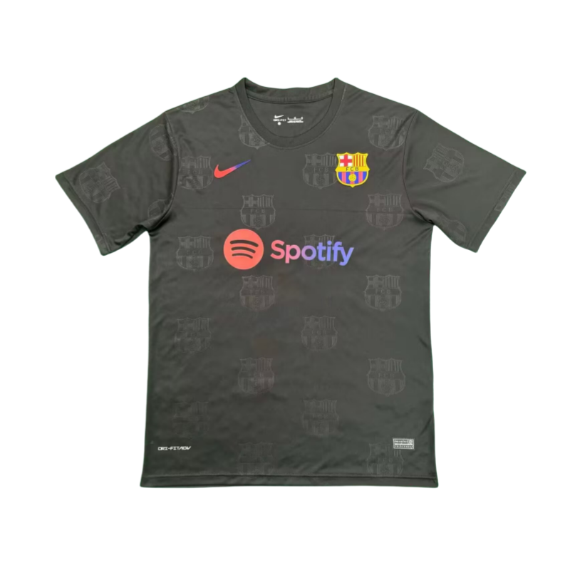 2025-26 Mens Barcelona black  Special Edition  soccer Jersey