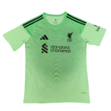 2025-26 Mens Liverpool green soccer Jersey