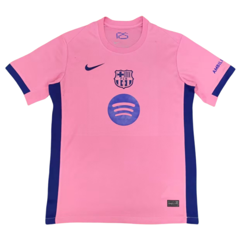 2025-26 Mens Barcelona Special edition pink soccer Jersey