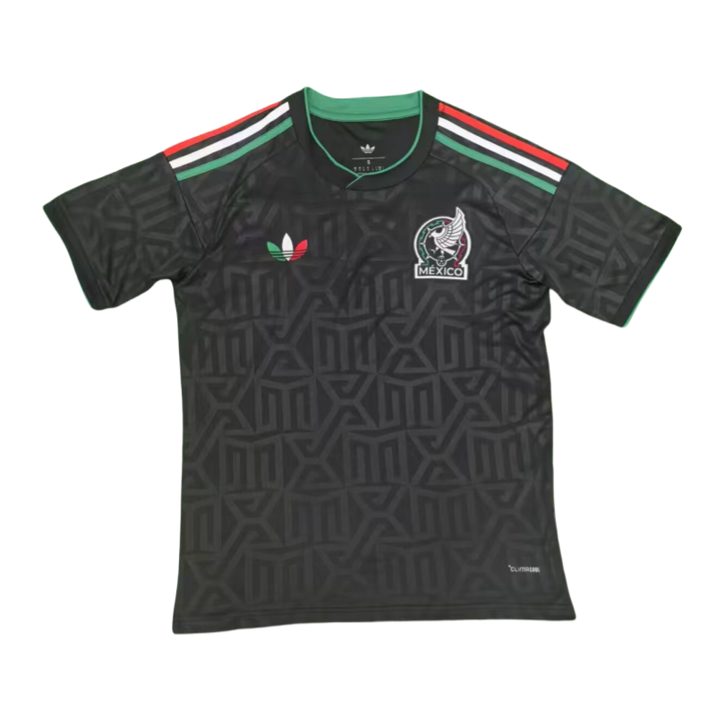 2025-26Mens Mexico Away black Fans Soccer Jersey
