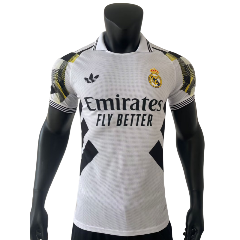 2025-26 Mens Real Madrid   Player white Special Edition  soccer jersey