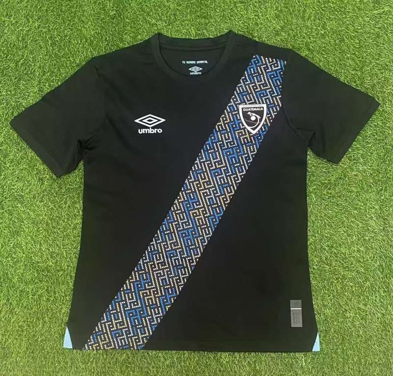 2025-26 Mens Guatemala Third away black Soccer Jersey