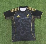 2025-26 Mens Mexico black Snake Eagle Special Edition Fans Soccer Jersey