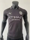 2025/26 Mens Manchester City black Player version Third away   soccer Jersey