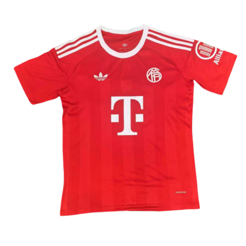 2025-26 Mens Bayern Munich red goalkeeper  soccer Jersey