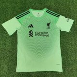 2025-26 Mens Liverpool green soccer Jersey