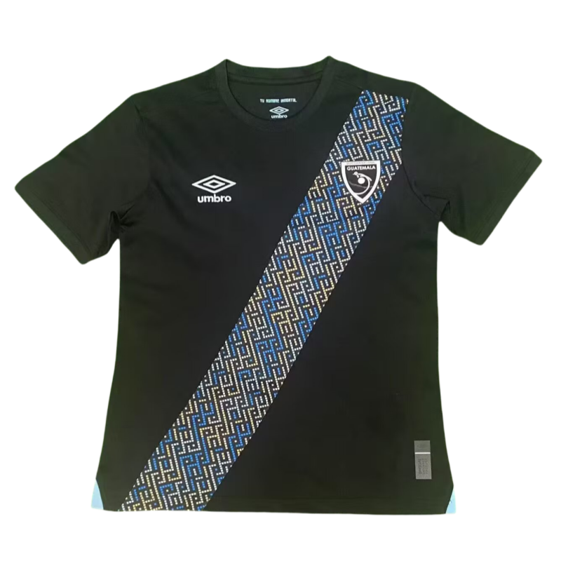 2025-26 Mens Guatemala Third away black Soccer Jersey