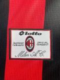 1997-98  Mens AC Milan Retro Home soccer Jersey