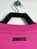 2011-12 Mens Juventus away Retro Rose Red Long sleeve Jersey