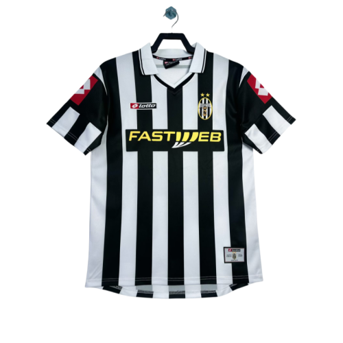 2001-02 Mens Juventus Retro Home soccer Jersey