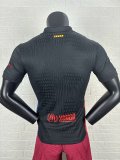 2024-25 Mens Barcelona New Advertising  away Player version soccer jersey