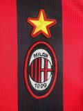 1997-98  Mens AC Milan Retro Home soccer Jersey
