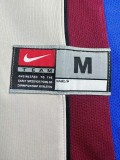 1998-99 Mens Barcelona Retro away Long sleeve soccer soccer  Jersey