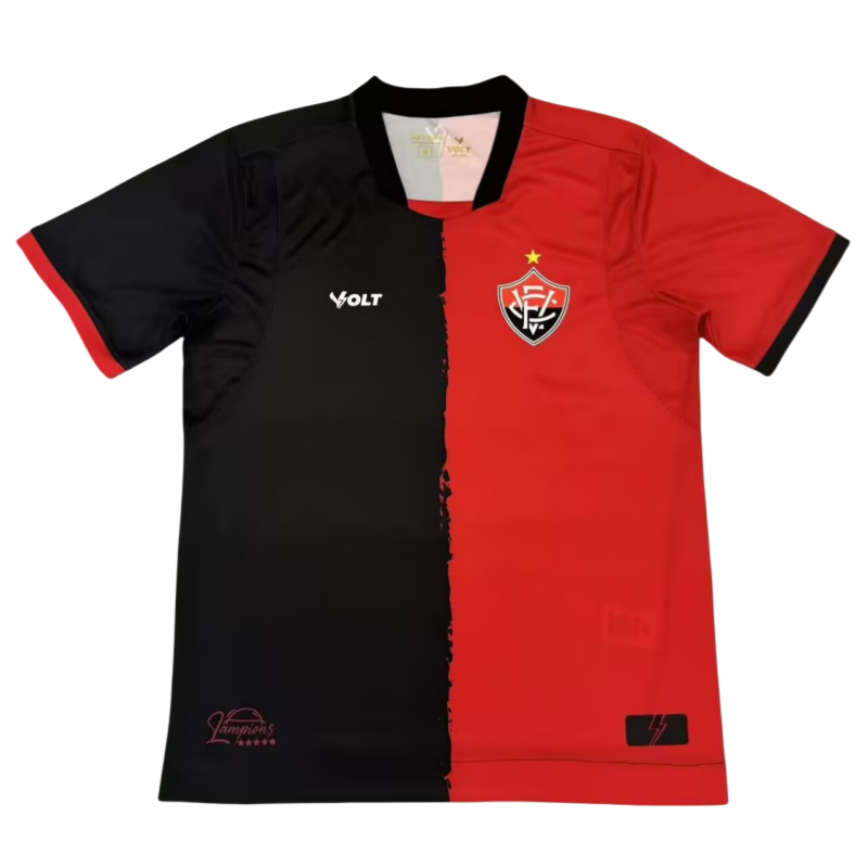 2025-26 Mens Victoria red-black Special Edition soccer jersey