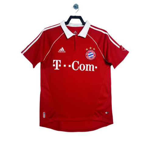 2006-07 Retro  Mens Bayern Munich  Home red soccer jersey
