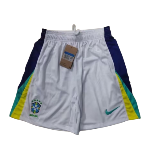 2024-25 Mens Brazil white away  Shorts