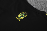 2025-26 Mens Brazil yellow  vest  Short Training Suit