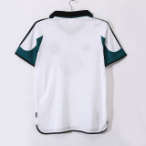 1999-00 Mens Retro Newcastle white  away soccer Jersey