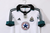 1999-00 Mens Retro Newcastle white  away soccer Jersey