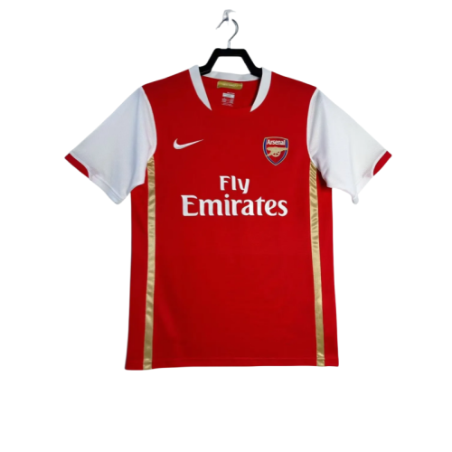 2006-07  Mens Arsenal Retro home red Soccer  Jersey