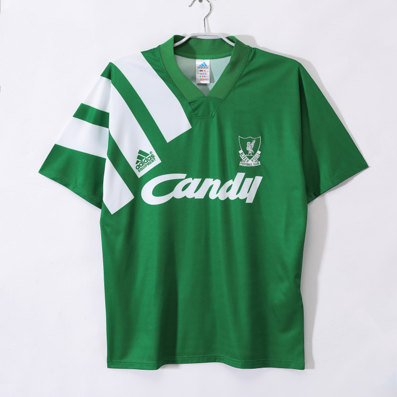 1992/93 Mens Liverpool Retro Away soccer Jersey